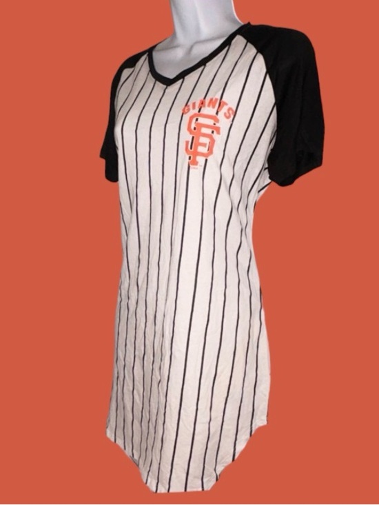 MLB Dresses & Skirts - Concept Sports Genuine Merchandise Striped MLB San Francisco Giants Dress NEW!